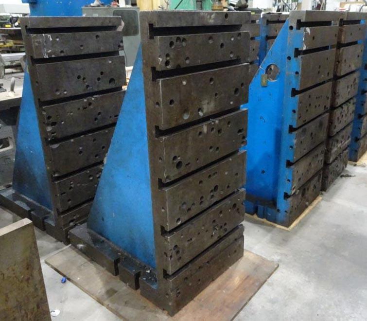 15.5" x 36" x 2-1/2" Angle Plates, pair - Image 1