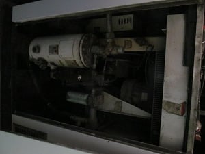 194 cfm, 128 psig, Ingersol, Air Compressor, 50 hp, 230/460V. - Image 1