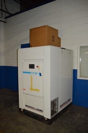 194 cfm, 128 psig, Ingersol, Air Compressor, 50 hp, 230/460V. - Image 4