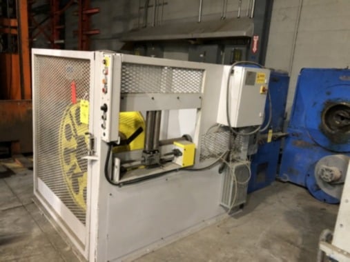 48" x 48" x 36" Empire #4848-SCR-9, Wire Air Blast Line, 900 cfm, 12 blast, dust collector - Image 3