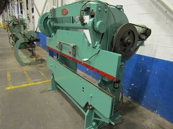 35 Ton, Dreis & Krump #338, press brake, 16 gauge, 8' overall, 61" between housing, 6-3/8" throat - Image 2