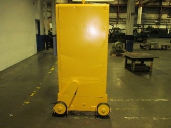 15000 lb. Revolvator, L- shaped Coil Car, 68" wide, 57" deep, V to floor 8.5" - Image 3