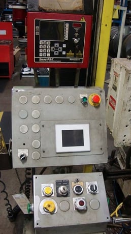 30" x 0.2" -.170" x 10000 lb. Rowe Feed Line, 30" x .170", L-R, Uncoiler, Roll Feeder Straighener w/ Peeler - Image 3