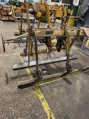 10000 lb. C-F Lifters Hand Crank Sheet Lifter - Image 1