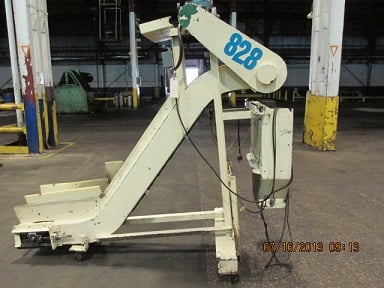 Fa Walsh 6" wide, F.A. Walsh & Sons Chain Conveyor, 8" entry, 51" discharge - Image 3