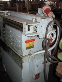 Gauer #6H20NC, Thru-feed Coil Strip Edge Deburring Machine, 20" x .125", 125 FPM vari-speed - Image 2
