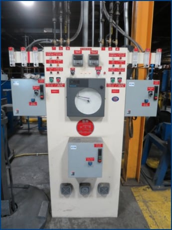 42" outside dimension x 36" H SM Engineering Pit Type Bell Annealing Furnaces, nytrogen/hydrogen, 2 - Image 4