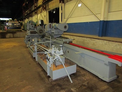 20" x 168" Churchill #D, Roll Grinder, 26" x 2" x 12" wheel, 750 RPM, steady rest - Image 2