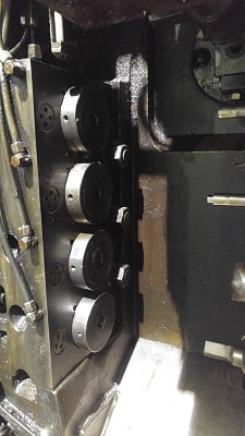 Peltzer & Ehers #GB-20-4, 4 Die, 5 Station Boltmaster, 135mm die KO stroke, 22mm PKO stroke, 2000Kn, 110 PPM - Image 4