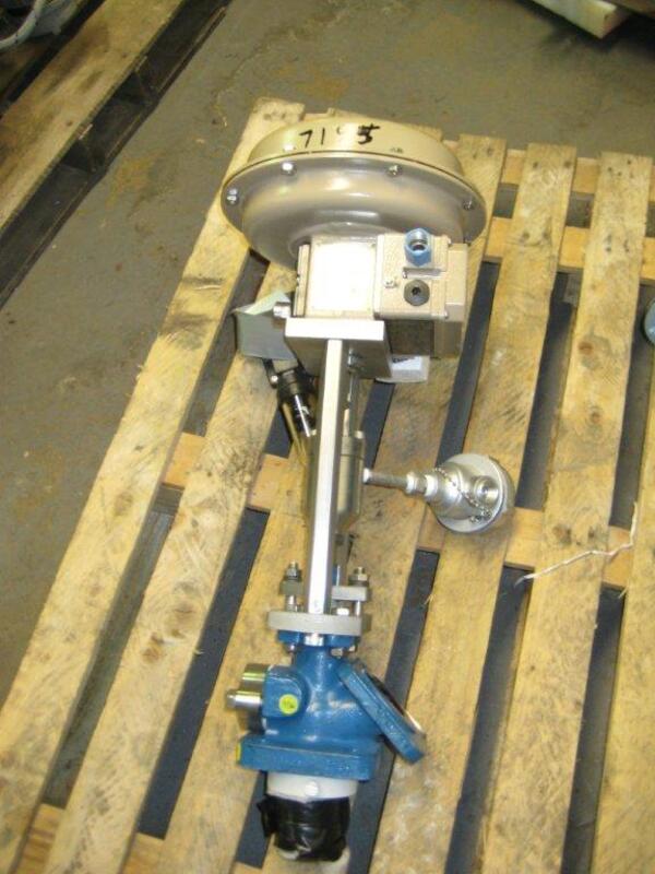 2" x 2" Samson, Pneumatic Actuator, Glass Lined, 8-38 PSI air requirement - Image 1