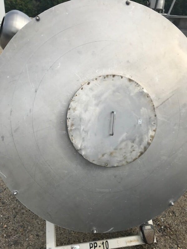 40" O' hara #40 INCH POLISHING PAN, Polishing Pans, Stainless Steel, ruber lined, 14" Deep, 14" Dia opening - Image 2
