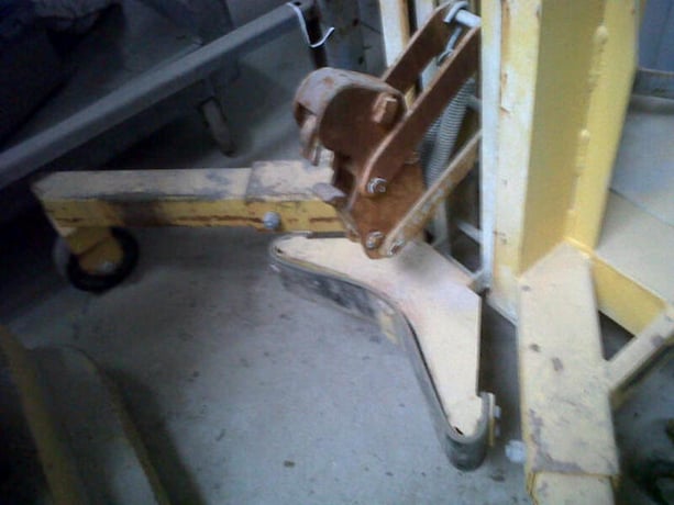 Liftomatic #ERG-USR3, 650 lb., Drum Handler, Ideal for palletizing, Compact footprint - Image 1