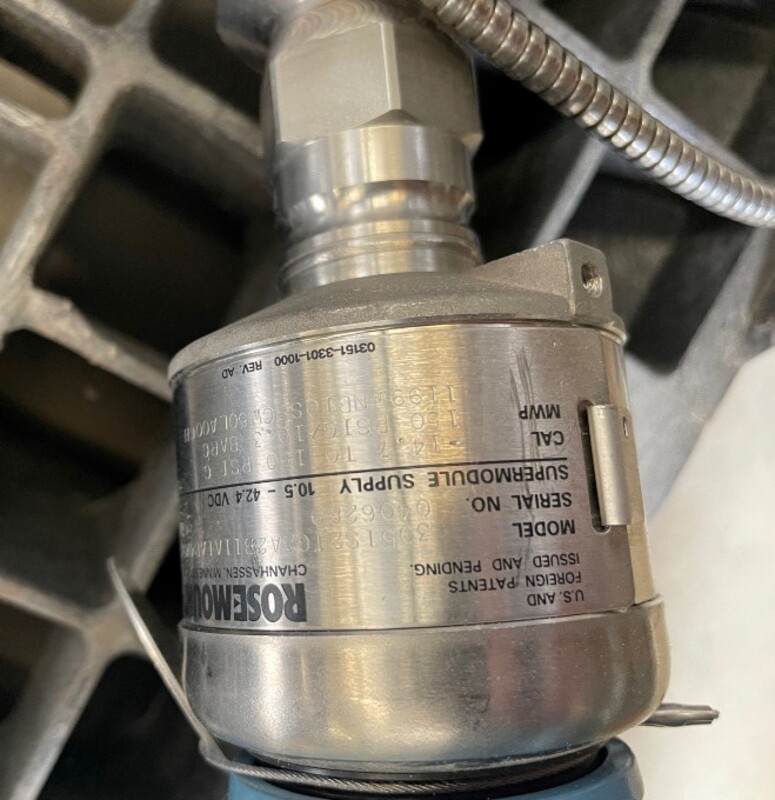 Rosemount #300S1AAM5, Pressure Transmitter - Image 3