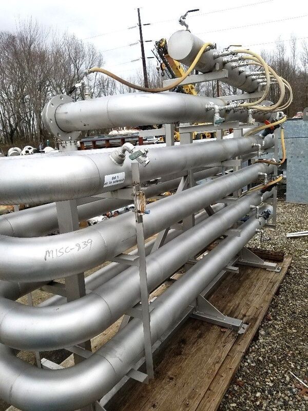 Stainless Steel Holding Tube for Cation and Anion Water Treatment System, 6" x 6" pipe diameter, - Image 4