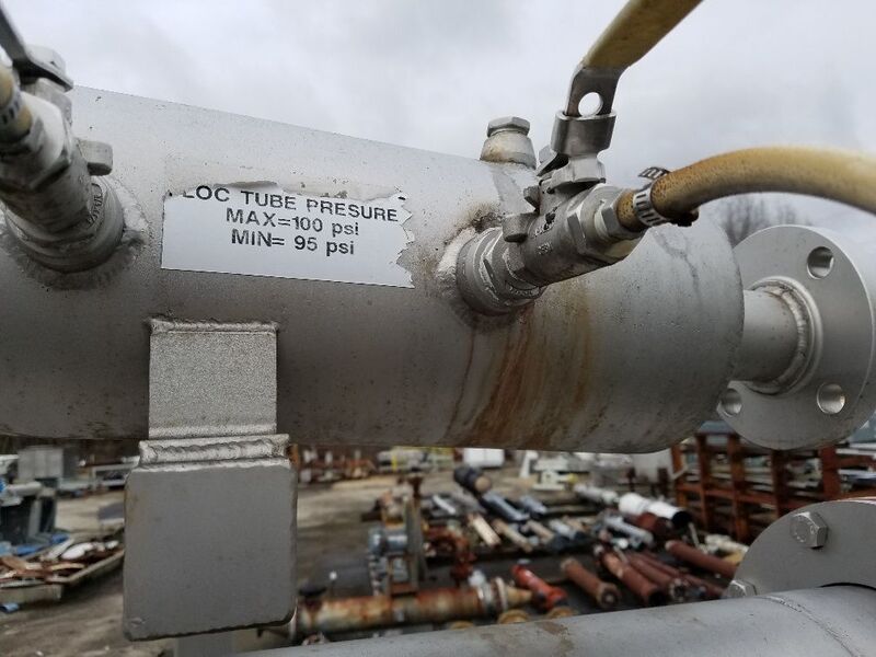 Stainless Steel Holding Tube for Cation and Anion Water Treatment System, 6" x 6" pipe diameter, - Image 6