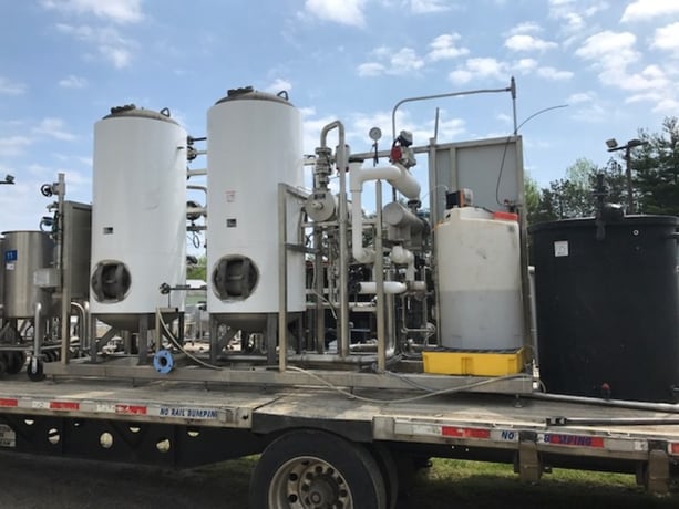 Christ Aqua/BTW, Ultrapure Water Treatment Skid, Stainless Steel treatment vessel, 100 PSI, 2' 6" diameter x - Image 8