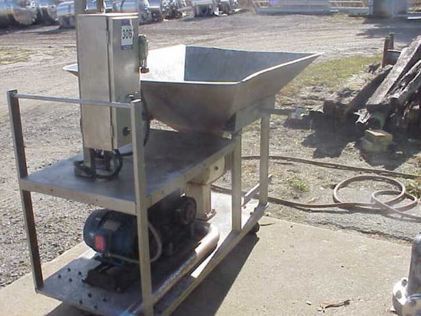 145 GPM, APV #R4RH, 3" Rotary Lobe Pump, rectangular inlet 1.75" x 9.25", 17.5 gal/100 rev. - Image 1
