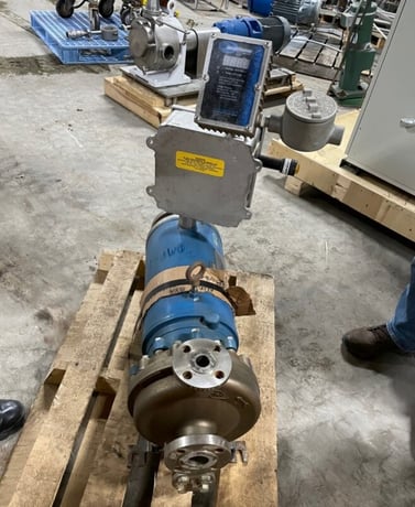 60 GPM @ 210' TDH, Chempump #NC-AA-8-N13-1S, 1 x 1.5" Sealless Pump, Stainless Steel - Image 2