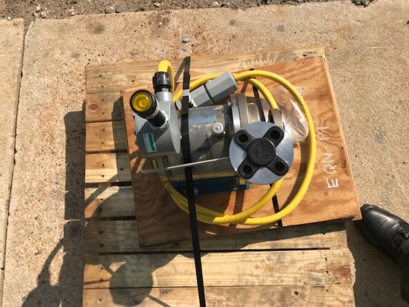 20 GPM @ 80' TDH, Crane Chempump #GA-1K-3S, Sealless Canned Motor Stainless Steel Pump, 1" x 3/4" x 4 5/8" - Image 3