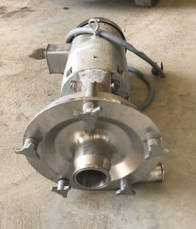 250 GPM @ 30' TDH, Fristam #FPR3451250, Centrifugal Pump, 3" x2", Stainless Steel - Image 1