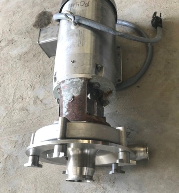 250 GPM @ 30' TDH, Fristam #FPR3451250, Centrifugal Pump, 3" x2", Stainless Steel - Image 4
