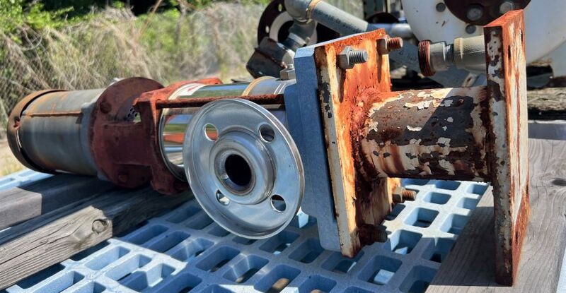 Goulds #SSV, 2" Vertical Stainless Steel In Line Pump, 1.5 HP, 3450 RPM - Image 2