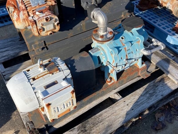 Kinney #KLRC-40-KFA, Liquid Ring Vacuum Pump, 5 HP, 1740 RPM, 60 HZ, TEFC-XP motor - Image 3