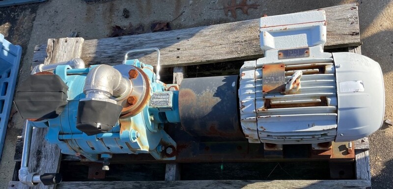 Kinney #KLRC-40-KFA, Liquid Ring Vacuum Pump, 5 HP, 1740 RPM, 60 HZ, TEFC-XP motor - Image 4
