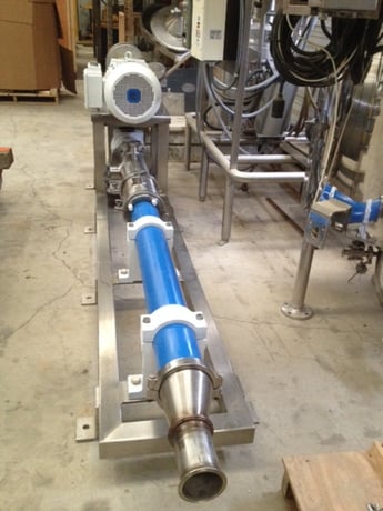20-35 GPM @ 175-225 psi, Moyno #4CSG0ZZP1SJF3SBA, 4" i/o, Stainless Steel, w/ sanitary connections - Image 2