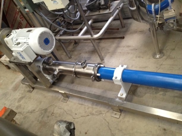 20-35 GPM @ 175-225 psi, Moyno #4CSG0ZZP1SJF3SBA, 4" i/o, Stainless Steel, w/ sanitary connections - Image 4