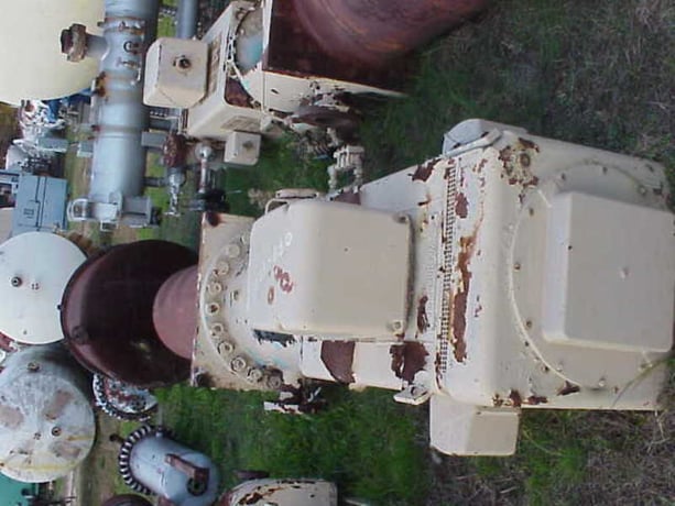 440 GPM @ 2110' TDH, Afton #HPV, Raw Naptha Feed Service Pumps, Steel, 4" x 6" x 22", 300 hp, WP1 motor - Image 1