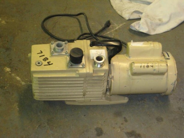 Leybold #MDLD16A, Vacuum Pump, 1", 1 HP AC Motor, 115/200/230 V., 1Ph., 60 Hz - Image 1