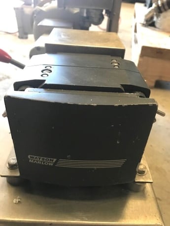 Watson Marlow #505L, Peristaltic Pump, 1/4 HP, mounted on portable cart - Image 3