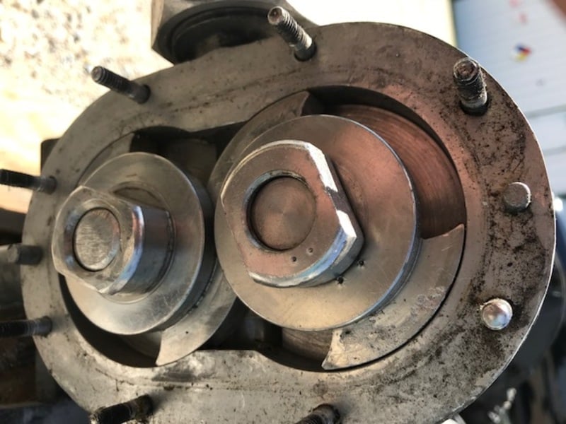 20 GPM, Waukesha #10, Rotary Lobe R2 Pump, 1.75", Stainless Steel - Image 3