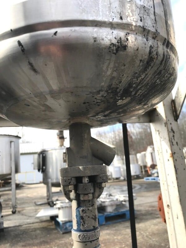 3 gallon REC Industries, Stainless Steel Reactor, 8" ID x 14" T/T, 100 PSI @ 400&deg;F - Image 3