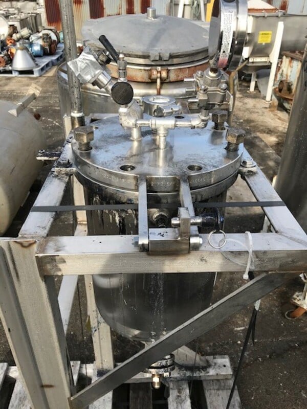 3 gallon REC Industries, Stainless Steel Reactor, 8" ID x 14" T/T, 100 PSI @ 400&deg;F - Image 5