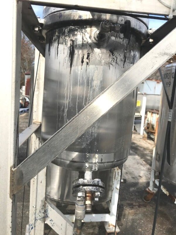 3 gallon REC Industries, Stainless Steel Reactor, 8" ID x 14" T/T, 100 PSI @ 400&deg;F - Image 7