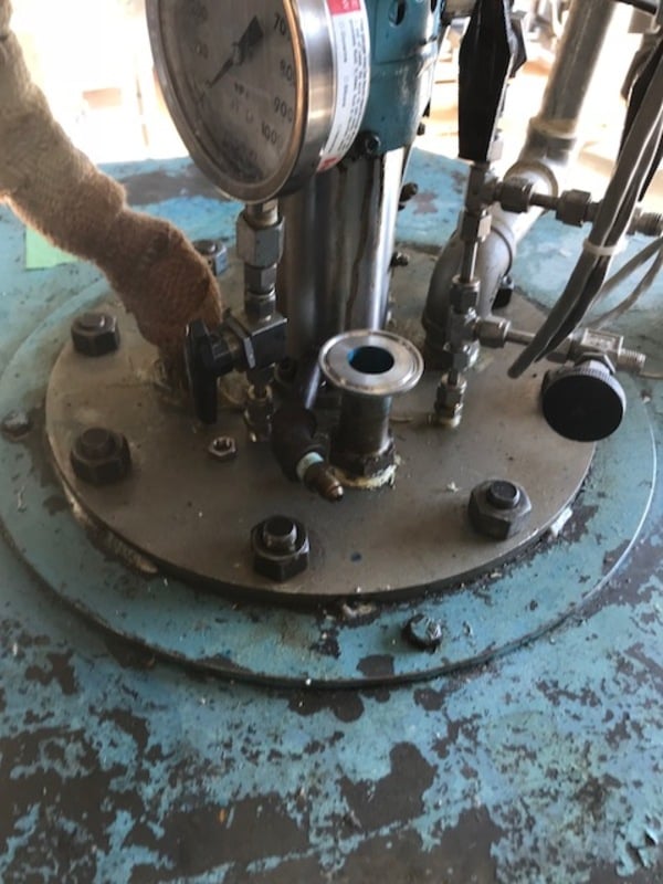 2 gallon American Reactor Corp., Pilot Plant Reactor. Stainless Steel, 150/FV @ 572°F, 8" Dia. x 10" T/T - Image 7