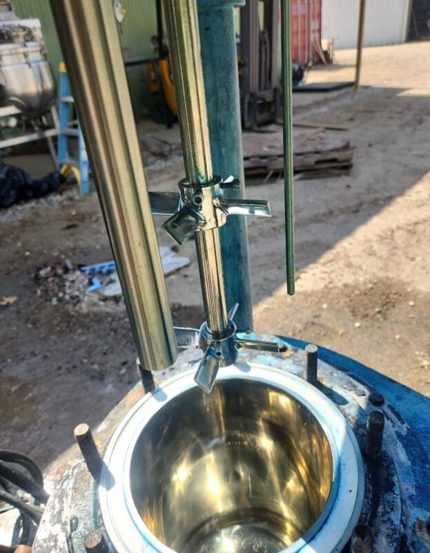 2 gallon American Reactor Corp., Pilot Plant Reactor. Stainless Steel, 150/FV @ 572°F, 8" Dia. x 10" T/T - Image 9