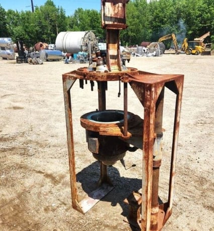 5 gallon Brighton, 316 Stainless Steel Reactor, 300 PSI @ 350°F, 150 PSI jacket, 12" dia. x 16" T/T - Image 1