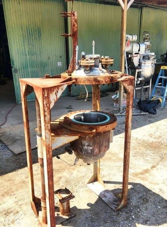 5 gallon Brighton, 316 Stainless Steel Reactor, 300 PSI @ 350°F, 150 PSI jacket, 12" dia. x 16" T/T - Image 5