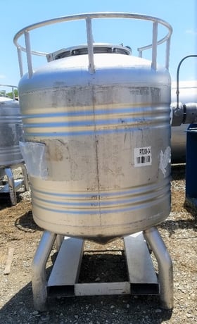 200 gallon Renaissance Industries Stainless Steel Sharpsville Container, Stainless Steel Sanitary Mixing - Image 6