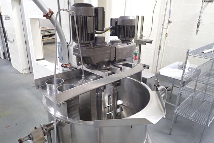 60 gallon Groen #DN/TA-60, Stainless Steel Double Motion Jacketed Mix Kettle w/ Tilt, 125 PSI @ 353°F jacket - Image 6