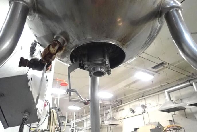 60 gallon Groen #TA-60, Stainless Steel Double Motion Jacketed Mix Kettle, 125 PSI @ 353&deg;F - Image 5
