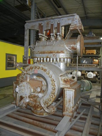 Elliot #SJV-3, Steam Turbine, PSI 875 inlet, PSI 365 exhaust 14300 HP, 3 Stages, 11000 RPM, Non-Condensing - Image 4