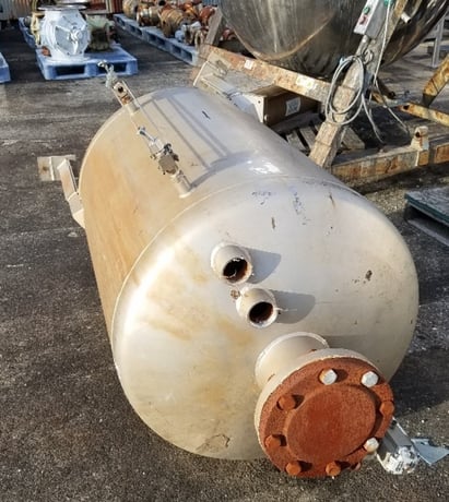 120 gallon Morton Machine Works Stainless Steel Vessel, 75 psi @ 350°F, 2' 6" dia. x 3' 2" T/T, Vertical - Image 2