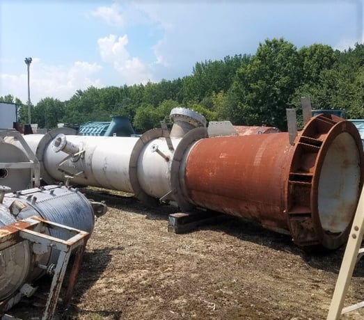 2400 gallon 500 psi, 48" diameter x 294" Straight Side, Delta Southern, Stainless Steel High Pressure Vessel - Image 3