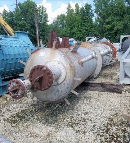 2400 gallon 500 psi, 48" diameter x 294" Straight Side, Delta Southern, Stainless Steel High Pressure Vessel - Image 4