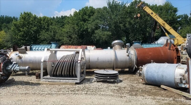 2400 gallon 500 psi, 48" diameter x 294" Straight Side, Delta Southern, Stainless Steel High Pressure Vessel - Image 6