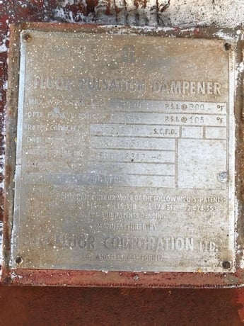 400 gallon 2000 psi, 22" diameter x 240" L, Carbon Steel High Pressure Vessel, 23' OAL - Image 6